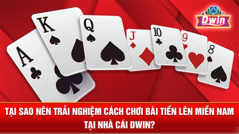 Tại Sao Nên Trải Nghiệm Cách Chơi Bài Tiến Lên Miền Nam Tại Nhà Cái DWIN?